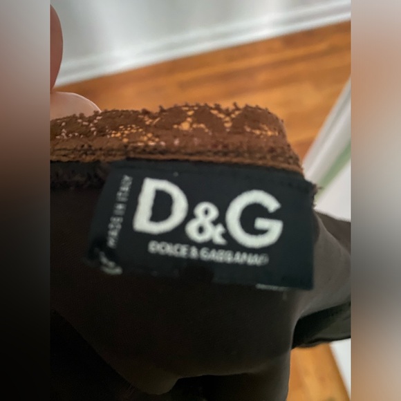 DOLCE & GABBANA (D&G) VINTAGE COCKTAIL DRESS, SIZE 44(10) - Picture 5 of 7